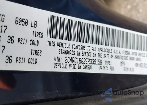 2014 Chrysler Town & Country Touring from USA, damaged, VIN 2C4RC1BG2ER339158